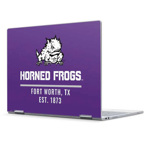 Horned Frogs Fort Worth Pixelbook Skin